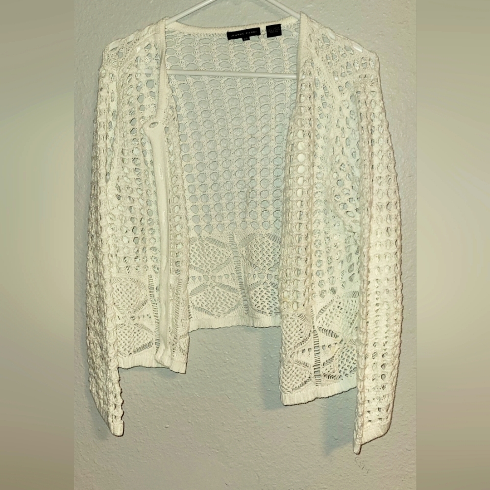 White knitted Cardigan